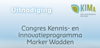 Uitnodiging Kennis- en Innovatieprogramma Marker Wadden op 18 april
